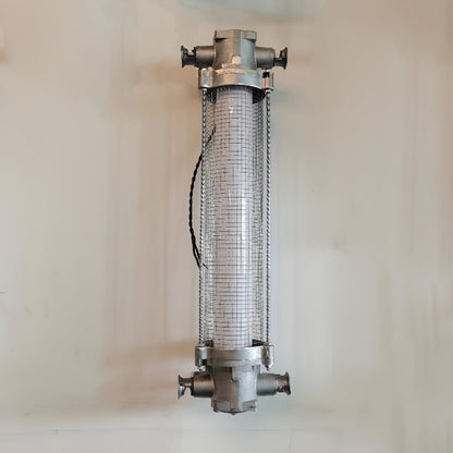 Nyliryra Offset Pillar Wall Lamp with Integrated LED