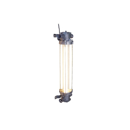 Nyliryra Offset Pillar Wall Lamp with Integrated LED
