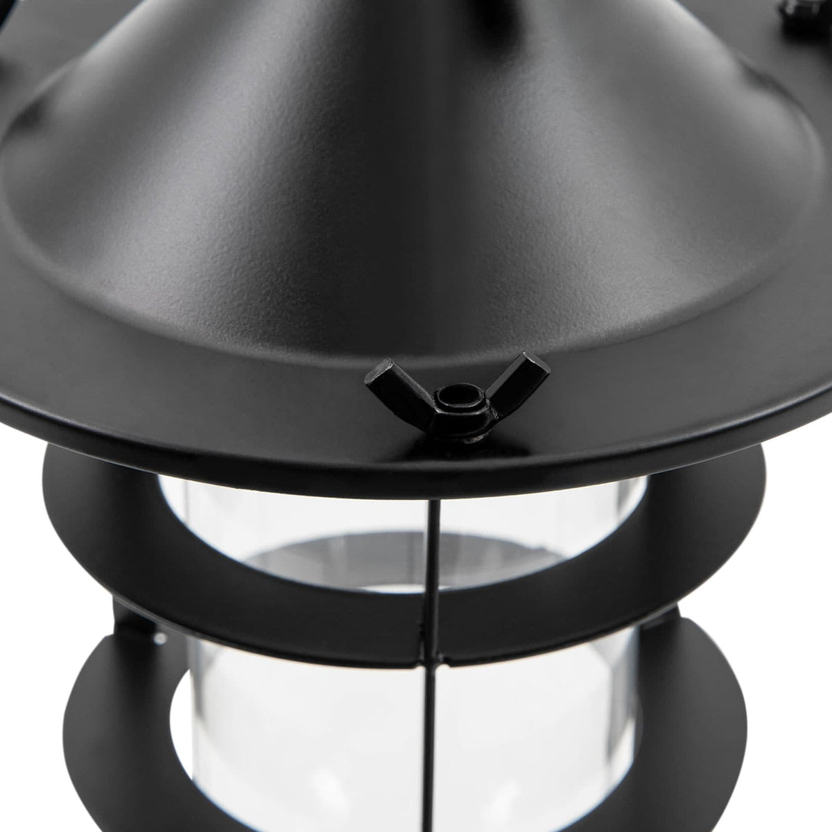 
Zatheir Industrial Wall Lamp with Clear Glass Cage