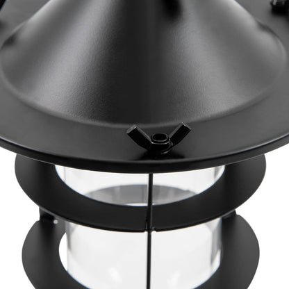 Zatheir Industrial Wall Lamp with Clear Glass Cage