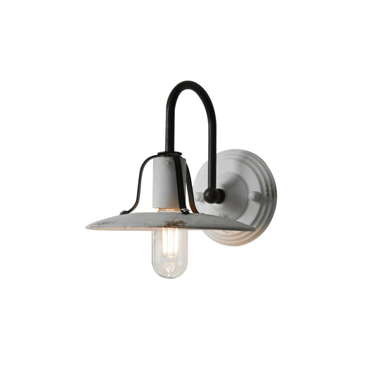 
Mycaryra Wall Lamp with Solid Wood Shade and Iron Base