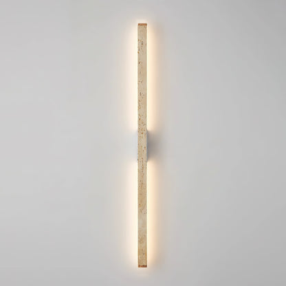 Vivyna Slim Travertine LED Wall Lamp