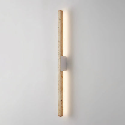 Vivyna Slim Travertine LED Wall Lamp