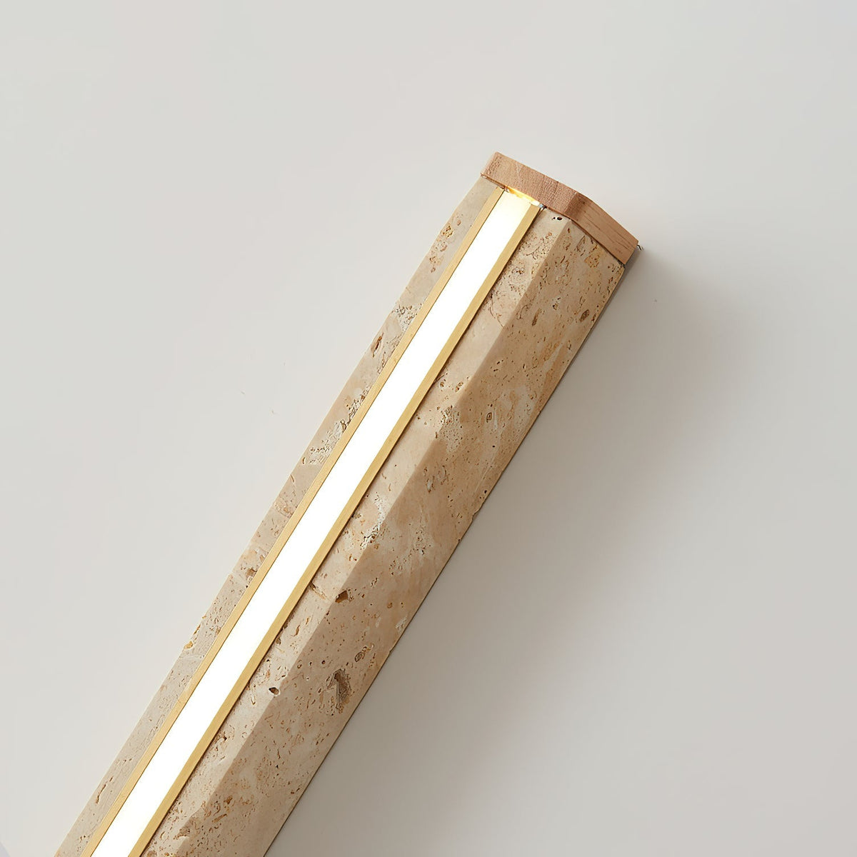 
Vivyna Slim Travertine LED Wall Lamp