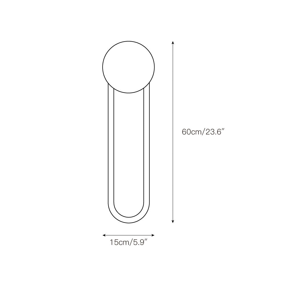 
Avynor Travertine Linear LED Wall Lamp