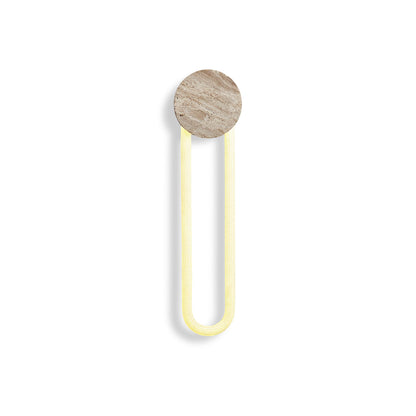 Avynor Travertine Linear LED Wall Lamp