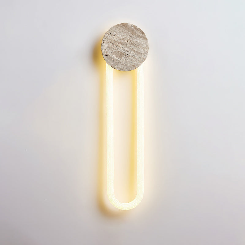 
Avynor Travertine Linear LED Wall Lamp