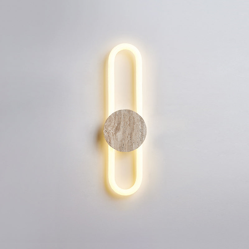 
Avynor Travertine Linear LED Wall Lamp