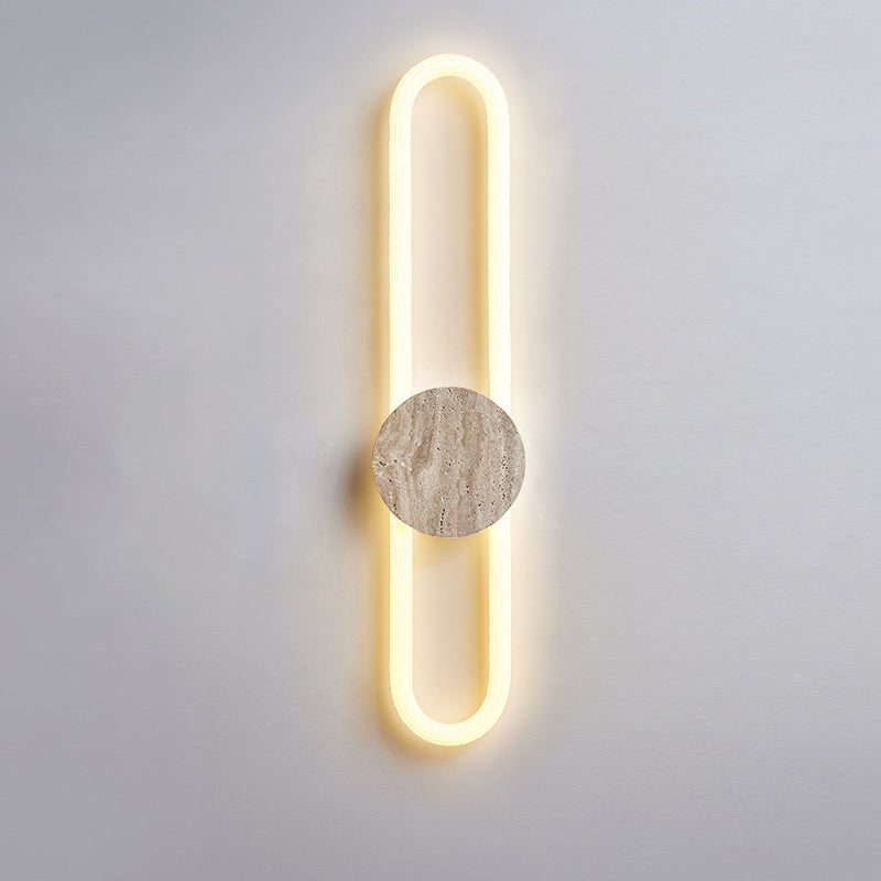 
Avynor Travertine Linear LED Wall Lamp